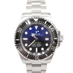 ROLEX (ロレックス) ディープシー 腕時計 136660 Dブルー SS オイスター 中古 W-171 銀座店