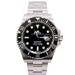 ROLEX (ロレックス) サブマリーナーデイト 腕時計 126610LN ブラック SS オイスター 未調整 付属品完品 新品同様 X-001 銀座店