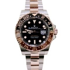 ROLEX (ロレックス) GMTマスター 腕時計 126711CHNR ブラック SS/ERG オイスター 未調整 付属品完品 未使用 W-225 銀座店