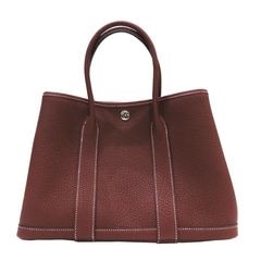 HERMES (エルメス) ガーデンパーティTPM トートバッグ ハンドバッグ ルージュアッシュ ネゴンダ U刻印 未使用 U79 銀座店