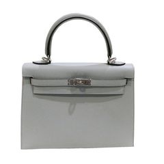 HERMES (エルメス) ケリー25 セリエ ハンドバッグ ショルダーバッグ ブルークラシエ(シルバー金具) エプソン K刻印 未使用 U80 銀座店 