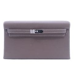 □美品□エルメス　ケリーアンペルル　スクエアプレート　トレイ　銀彩 1 エルメス ケリー 25 ヴェールアマンド エプソン エレクトラム