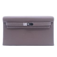 HERMES(エルメス)/ケリーエラン/ヴォーマダム/エトゥープ/SV金具/W刻(2024年)/未使用/NAC-398（名古屋店）