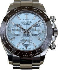 ROLEX (ロレックス) コスモグラフデイトナ 116506 アイスブルーダイヤ入 プラチナ 中古品 心斎橋店 ST-687