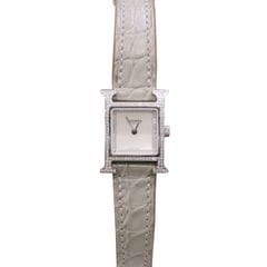 HERMES (����᥹) H�����å� �ӻ��� HH1.132 �ۥ磻�ȥ����� SS �쥶���٥�� �������� ̤���� Z-093 ���Ź