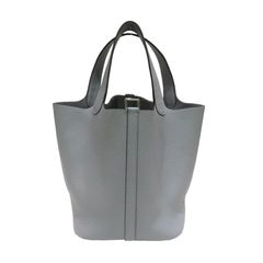 HERMES (エルメス) ピコタンMM ハンドバッグ グリパンタン/シルバー金具 トリヨン K刻印 未使用 U33 銀座店