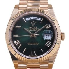 ROLEX(ロレックス)/デイデイト40/228238/グリーンオンブレ/2024.5月/コマ調無/未使用/NAC-403（名古屋店）