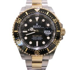 ROLEX (ロレックス) シードゥエラー 腕時計 126603 ブラック SS オイスター２コマ調整 中古美品 (2024/11) W-238 銀座店 