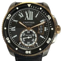 Cartier（カルティエ） ガリブルドゥダイバー　W7100055　ブラック文字盤　中古品　AE-219（中野店）　