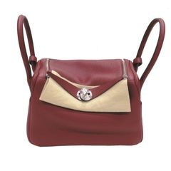 HERMES (エルメス) リンディ26  ショルダーバッグ ルージュアッシュ（シルバー金具） トリヨン W刻印 未使用 U130 銀座店