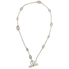 HERMES (エルメス) ファランドール ネックレス160 ネックレス SV925 未