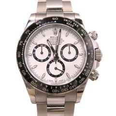ROLEX (ロレックス) コスモグラフデイトナ 腕時計 126500LN ホワイト SS オイスター 未調整 付属品完品 中古美品 X-032 銀座店