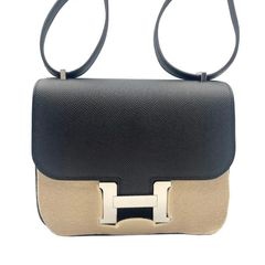 HERMES(エルメス) コンスタンスミニ エプソン ブラック シルバー金具 K刻 未使用 完品 CAB-635 心斎橋店