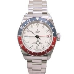 TUDOR (チューダー) ブラックベイGMT 腕時計 79830RB ホワイト SS 付属品完品 未使用 X-035 銀座店