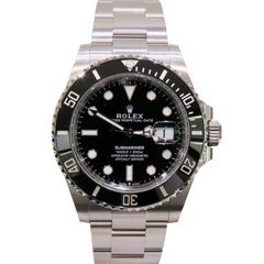 ROLEX (ロレックス) サブマリーナーデイト 腕時計 126610LN ブラック SS オイスター 未調整 付属品完品 未使用 X-040 銀座店