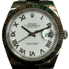 ROLEX (ロレックス) デイトジャスト41 　126334　 ホワイトローマ 　中古品 　AE-242（中野店）