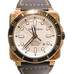 Bell＆Ross（ベル＆ロス）BR0392-D-WH-BR/SCA　新品同様　X-052（銀座店）