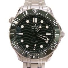 OMEGA (オメガ) シーマスター ダイバーグリーン 腕時計 210.30.42.20.10.001  SS 2コマ調整 付属品完品 中古美品 X-059 銀座店