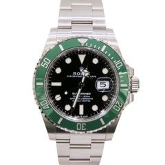 ROLEX (ロレックス) サブマリーナーデイト 腕時計 126610LV ブラック SS オイスター 冊子一冊欠品 中古美品 X-064 銀座店