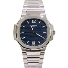 PATEK PHILIPPE (パテック フィリップ) ノーチラス 腕時計 7118/1A-001 ブルー SS 未調整 付属品完品 中古美品 X-068 銀座店