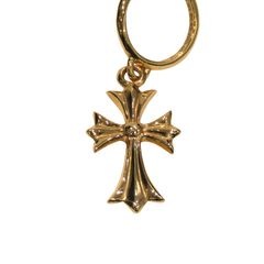 CHROME HEARTS (クロムハーツ) タイニークロスピアス 22K ランクA V20 銀座店