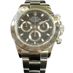ROLEX(����å���) �ǥ��ȥ� 116520 G�� �֥�å�  ����� AE-251(����Ź)