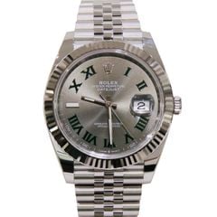 ROLEX (ロレックス) デイトジャスト41 腕時計 126334 スレートローマン SS/WG ジュビリー 未調整 付属品完品 未使用 X-082 銀座店