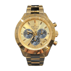 ZENITH(ゼニス) クロノマスタースポーツ 30.3101.3600/30.M3100 シャンパンブラック 2025年9月 中古美品 UH-27 (上野店)