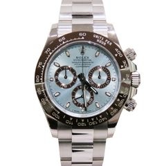 ROLEX (ロレックス) コスモグラフデイトナ 腕時計 116506 アイスブルー プラチナ オイスター 付属品完品 中古 X-102 銀座店