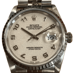 ROLEX (ロレックス) デイトジャスト36 　16220　アラビアCPU文字盤　T番　中古品　AE-264 (中野店)