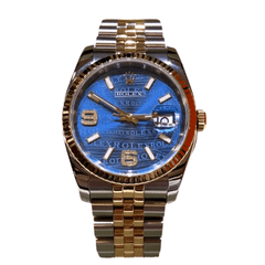 ROLEX(����å���) �ǥ��ȥ��㥹��36 116233 ��������������ɥ���� �֥롼��������ʸ���� ������ 2012ǯ8�� ����°(2027ǯ���ݾ�ͭ) ����� UH-34 (����Ź)