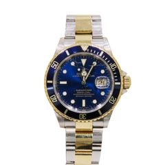 ROLEX (����å���) ���֥ޥ꡼�ʡ��ǥ��� �ӻ��� 16613T �֥롼 SS/YG ��°�ʴ��� ��� X-169 ���Ź