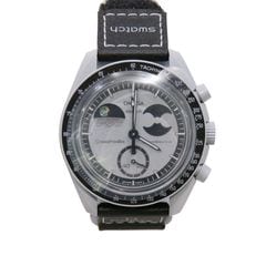 OMEGA �� Swatch (���ᥬ�ߥ������å�) �ߥå����to�������ե����� �ӻ��� S033M700 �֥�å�&���졼 ����ߥå�/�ʥ����󥹥ȥ�å� ��°�ʴ��� ̤���� X-194 ���Ź