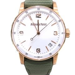 AUDEMARS PIGUET (�����ǥޡ��ԥ�) CODE11.59  �ӻ��� 15210OR.OO.A099OR.01 �ۥ磻�� 2025ǯ2�� ��°�ʴ��� ��� X-252 ���Ź