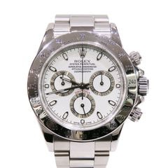 ROLEX (����å���) �����⥰��եǥ��ȥ� �ӻ��� 116520 �ۥ磻�� SS ���������� ���饹�礱ͭ�� ��°�ʴ��� ��� Y-002 ���Ź