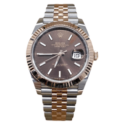ROLEX(����å���)  �ǥ��ȥ��㥹��41 126331 ���祳�С�ʸ���� ����ӥ꡼ 2024ǯ2�� ������� UH-42 (����Ź)