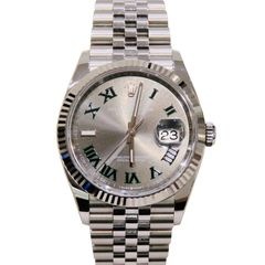 ROLEX (����å���) �ǥ��ȥ��㥹��36 �ӻ��� 126234 ���졼�ȥ����ޥ� SS/WG ����ӥ꡼ ��°�ʴ��� ��� Y-034 ���Ź