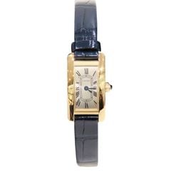 Cartier (����ƥ���) ���� ����ꥫ�� �����å� �ߥ� �ӻ��� WGTA0298 ����С� YG �쥶�� ��°�ʴ��� ̤���� Z-274 ���Ź