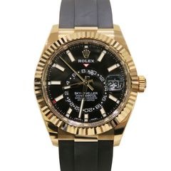 ROLEX (����å���) �������ɥ����顼 �ӻ��� 326238 �֥�å� YG/�����ե�(F.G) ��°�ʴ��� ��� Y-036 ���Ź