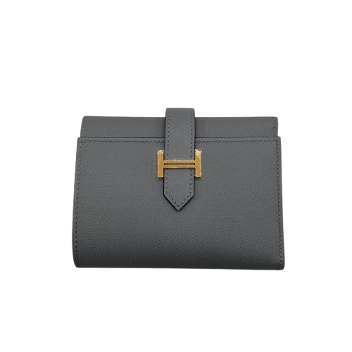 ゲリラ価格‼️エルメス♡ベアンコンパクト HERMES（エルメス） ベアンコンパクトモノクローム ソーブラック