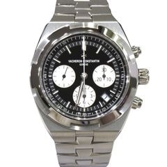 VACHERON CONSTANTIN (����������󥳥󥹥��󥿥�) ���������������� �����Υ���� �ӻ��� 5520V/210A-B481 �֥�å� SS �ؤ��٥��2�� ��°�ʴ��� ̤���� Z-105 ���Ź