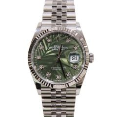 ROLEX (����å���) �ǥ��ȥ��㥹��36 �ӻ��� 126234 �ѡ��������ե��꡼�� 10P������ SS/WG ����ӥ꡼ ̤Ĵ�� ��°�ʴ��� ������� Y-217 ���Ź