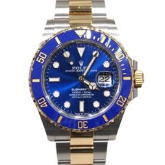 ROLEX (����å���) ���֥ޥ꡼�ʡ��ǥ��� �ӻ��� 126613LB �֥롼 SS/YG ���������� ��°�ʴ��� ����� Y-228 ���Ź