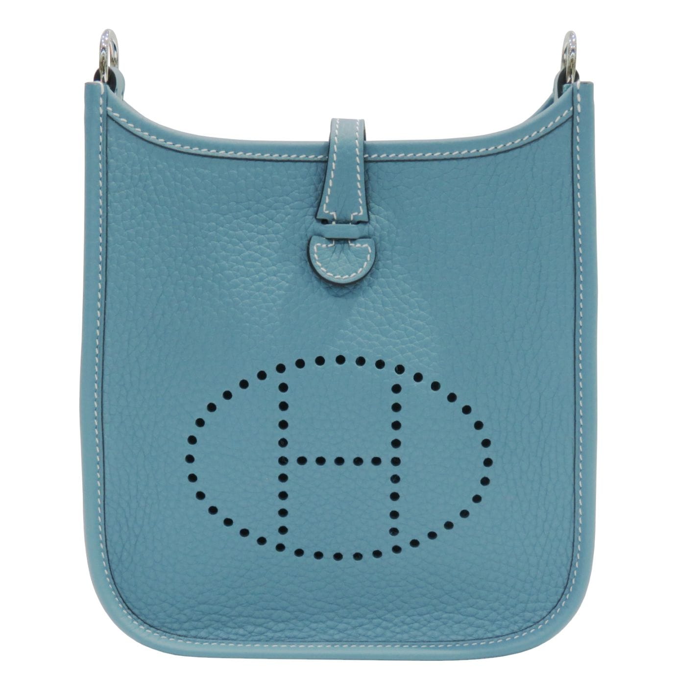 HERMES (エルメス) エヴリンTPM ショルダーバッグ ニューブルージーン 
