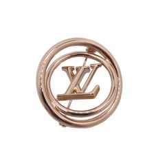 HERMES (エルメス) シェーヌダンクルブローチ オレンジ(SV金具) 未使用