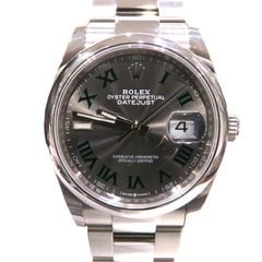 ROLEX (����å���) �ǥ��ȥ��㥹��36 �ӻ��� 126200 ���졼�ȥ����ޥ� SS/WG ���������� ̤Ĵ�� ��°�ʴ��� ������� Z-089 ���Ź
