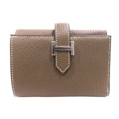 HERMES （エルメス) コンスタンススリム 財布 折財布 オレンジ(SV金具