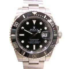 ROLEX (����å���) ���֥ޥ꡼�ʥǥ��� �ӻ��� 116610LN �֥�å� SS ���������� ������Ĵ�� ��°�ʴ��� ��� Z-167 ���Ź