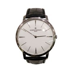 VACHERON CONSTANTIN (����������󥳥󥹥��󥿥�) �ѥȥ��ˡ� �ޥ˥奢��磻��ǥ��� �ӻ��� 81180/000G-9117 �ۥ磻�� WG/�쥶�� ��°�ʴ��� ��� Z-196 ���Ź