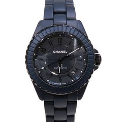 CHANEL (����ͥ�) J12 �ӻ��� H9632 �ޥåȥ֥롼 SS/����ߥå� ��°�ʴ��� ̤���� Z-228 ���Ź